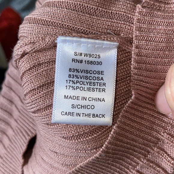 Love Tree Pink Buttoned Long Sleeve Dress - Picture 16 of 16